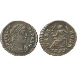 THE COLLECTION OF A CLASSICIST, ANCIENT COINS, Valens (AD 364-378), Silver Siliqua, mint of Treveri,