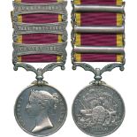 MILITARY MEDALS, Campaign Medals & Groups, SECOND CHINA WAR MEDAL, 1857-1860, 3 clasps, Canton 1857,