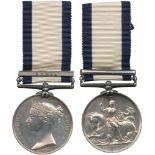 MILITARY MEDALS, Campaign Medals & Groups, NAVAL GENERAL SERVICE MEDAL, 1793-1840, single clasp,