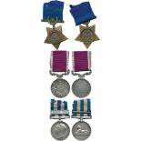 MILITARY MEDALS, Campaign Medals & Groups, An Egypt Campaign Trio, Egypt Medal, 1882-89, undated
