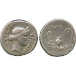 A COLLECTION OF ROMAN IMPERATORIAL COINS, PROPERTY OF A GENTLEMAN, Julius Caesar, Silver Denarius,