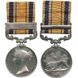 MILITARY MEDALS, Campaign Medals & Groups, SOUTH AFRICA MEDAL, 1879, single clasp 1878-79, eng