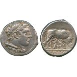 THE COLLECTION OF A CLASSICIST, ANCIENT COINS, Republic (after 276 BC), Silver Didrachm,