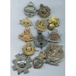 MILITARY MEDALS, Miscellaneous, A Collection of Canadian Cap Badges (12), comprising Canadian