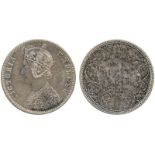 WORLD COINS, India, British India, Victoria, Restrike Silver Proof Rupee, 1892C, C3/I, 11.68g (SW