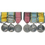 MILITARY MEDALS, Campaign Medals & Groups, A Baltic and Crimean Wars Group of 3 awarded to Sub