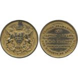 MILITARY MEDALS, Miscellaneous, 1889 HMS CALLIOPE AND CAPTAIN KANE MEDAL, (British Seamanship and