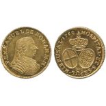 WORLD COINS, Malta, Emmanuel de Rohan (1775-1797), Gold 10-Scudi, 1782, bust right, rev oval shields