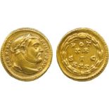 THE ALFRED FRANKLIN COLLECTION OF ANCIENT COINS, ROMAN GOLD, Maximian (AD 286-305), Gold Aureus,