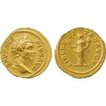 THE ALFRED FRANKLIN COLLECTION OF ANCIENT COINS, ROMAN GOLD, Septimius Severus (AD 193-211), Gold