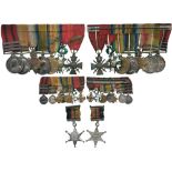 MILITARY MEDALS, A Collection of Medals relating to the Loyal North Lancashire Regiment or the Loyal