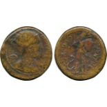 A COLLECTION OF ROMAN IMPERATORIAL COINS, PROPERTY OF A GENTLEMAN, Julius Caesar, Æ 27mm, struck