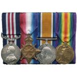 MILITARY MEDALS, A Collection of Medals relating to the Loyal North Lancashire Regiment or the Loyal