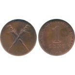 COINS. 錢幣, MALAYSIA - BRITISH NORTH BORNEO, 馬來西亞 - 英國北婆羅門, British North Borneo: Bronze Proof Cent