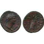 ANCIENT COINS, ROMAN COINS, Hadrian (AD 117-138), Æ As, struck AD 134-8, HADRIANVS AVG COS III P