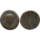 ANCIENT COINS, GREEK COINS, Judaea, Herodian Dynasty, Agrippa II (AD 49/50-94/95), Æ 30mm, mint of