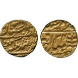 WORLD COINS, India, Princely States, Jaipur, Gold Mohur, in the names of Victoria and Ram Singh,