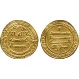 WORLD COINS, Islamic, Abbasid, al-Mutawakkil (232-247h), Gold Dinar, Misr, 233h, 4.16g (A 229.1;