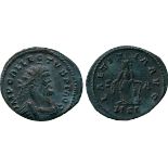 ANCIENT COINS, ROMANO-BRITISH COINS, Allectus (AD 293-296), Æ Antoninianus, mint of Londinium, IMP C