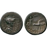ANCIENT COINS, ROMAN COINS, L. Cornelius Sulla with L. Manlius Torquatus (82 BC), Silver Denarius,