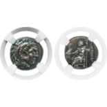 ANCIENT COINS, GREEK COINS, Kingdom of Macedon, Alexander III, The Great (336-323 BC), Silver