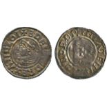 BRITISH COINS, Aethelred II, Silver Penny, Last Small Cross type (1009-1017), BMC type I, Norwich