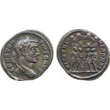 ANCIENT COINS, ROMANO-BRITISH COINS, Constantius I (AD 305-306), Silver Argenteus, struck as Caesar,