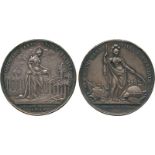 COMMEMORATIVE MEDALS, BRITISH HISTORICAL MEDALS, George II, Jernegan’s Lottery, 1736, Silver