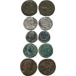 ANCIENT COINS, ROMANO-BRITISH COINS, Constantius II (AD 334-361), Silver Siliquae (2), mints of