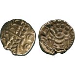 ANCIENT COINS, ANCIENT BRITISH, Celtic Gold, Belgae, Gold Stater, Chute type (British B), 6.05g, c.