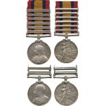 ORDERS, DECORATIONS AND MILITARY MEDALS, Campaign Groups and Pairs, Boer War Pair, awarded to