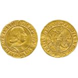 WORLD COINS, Italy, Milan, Galeazzo Maria Sforza (1466-1476), Gold Ducat, undated, cuirassed bust