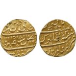 WORLD COINS, India, Princely States, Mysore, Haidar Ali (1761-1782), Gold Mohur, Bahadur Patan, AH