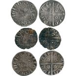 BRITISH COINS, Ireland, Edward I, Silver Penny (2), Dublin, Second ‘EDW’ Coinage (1279-1302), type