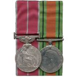 ORDERS, DECORATIONS AND MILITARY MEDALS, Gallantry Groups, A London Home Guard British Empire