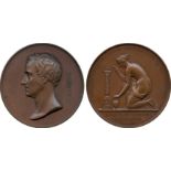 COMMEMORATIVE MEDALS BY SUBJECT, Medicine, Sir Benjamin Brodie, Bronze Medal, by W Wyon, 1841,