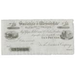 BANKNOTES, Great Britain, Yorkshire, Richmond, Swaledale & Wensleydale Banking Company, Messrs Glyn,
