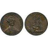 COMMEMORATIVE MEDALS, BRITISH HISTORICAL MEDALS, Admiral Augustus Keppel (1725-1786), the Battle