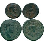 ANCIENT COINS, ROMAN COINS, Antoninus Pius (AD 138-161), Æ 31mm, minted at Gaza, Judaea, laureate