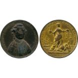 COMMEMORATIVE MEDALS, BRITISH HISTORICAL MEDALS, Admiral Augustus Keppel (1725-1786), Trial by Court
