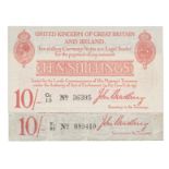 BANKNOTES, Great Britain, Treasury Notes, United Kingdom of Great Britain and Ireland, John