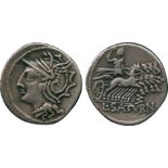 ANCIENT COINS, ROMAN COINS, Republican Silver Denarii (9), late 2nd Century BC issues, including