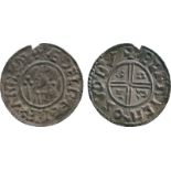 BRITISH COINS, Aethelred II, Silver Penny, CRVX type (c.991-997), Southwark mint, moneyer Aelfric,