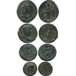 ANCIENT COINS, ROMAN COINS, Hadrian (AD 117-138), Provincial Æ (4), including issues of Gaza,