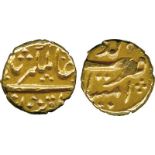 WORLD COINS, India, Mughal, Alamgir II (AH 1167-1173; 1754-1759 AD), Gold Pagoda, date off flan, 3.