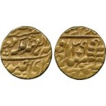 WORLD COINS, India, Princely States, Jaipur, Gold Mohur, in the names of Victoria and Ram Singh,