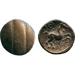 ANCIENT COINS, ANCIENT BRITISH, Celtic Gold, Cantiaci, Dubnovellaunos (attr., c.25 BC - AD 5),