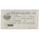 BANKNOTES, Great Britain, Dorset, Bridport, Dorsetshire General Bank, William Fowler, William Good &