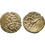 ANCIENT COINS, ANCIENT BRITISH, Celtic Gold, Corieltauvi (N E Coast), British I, Gold Stater, 6.12g,