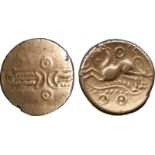 ANCIENT COINS, ANCIENT BRITISH, Celtic Gold, Trinovantes, Dubnovellaunos (c.5BC-AD 10), Gold Stater,